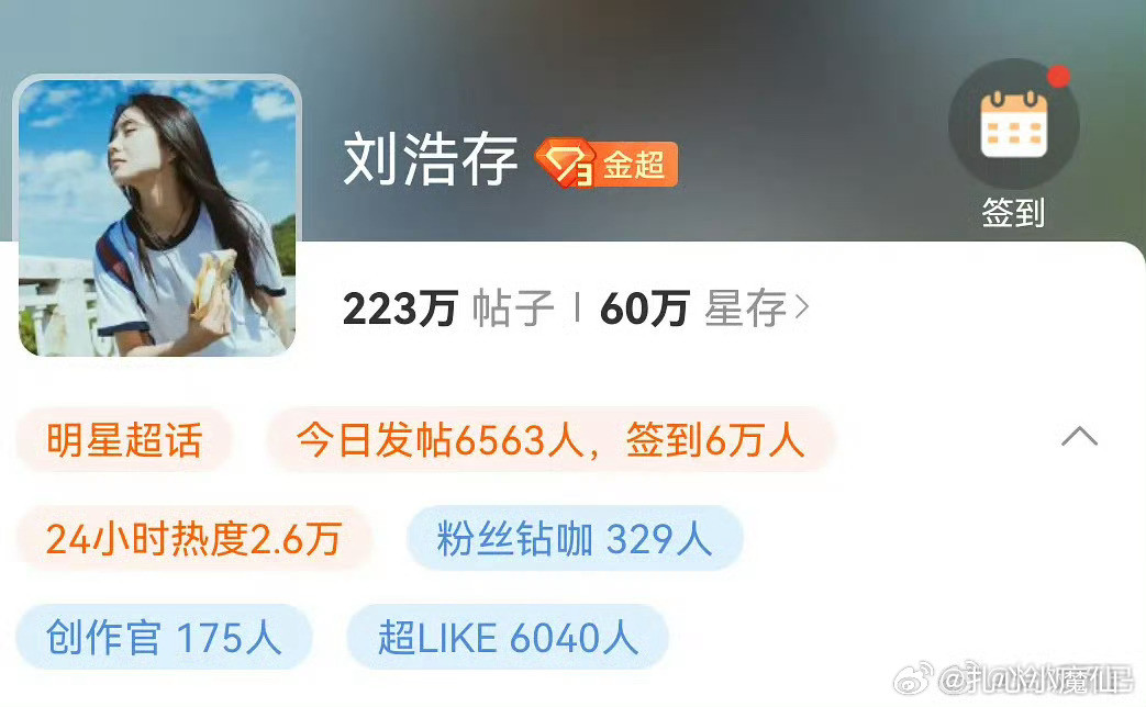 刘浩存，流量一下子就起来了​​​