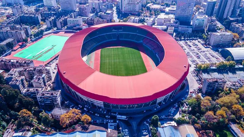 📍昆明拓东体育场的改造工程太让人期待了！自2025年4月动工，建设一直稳步推