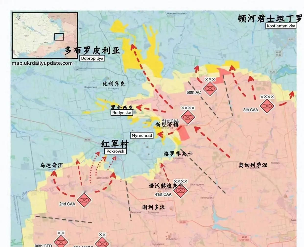俄罗斯突然撤出了红军城北部？还没等乌克兰军队想明白，就已经下起了一片“火海”！
