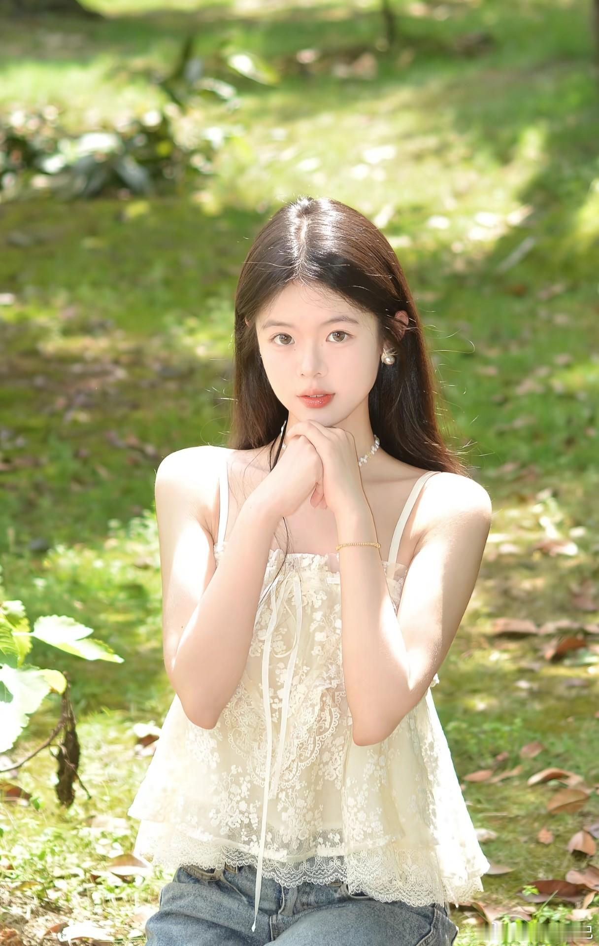 气质穿搭小姐姐清纯甜美
