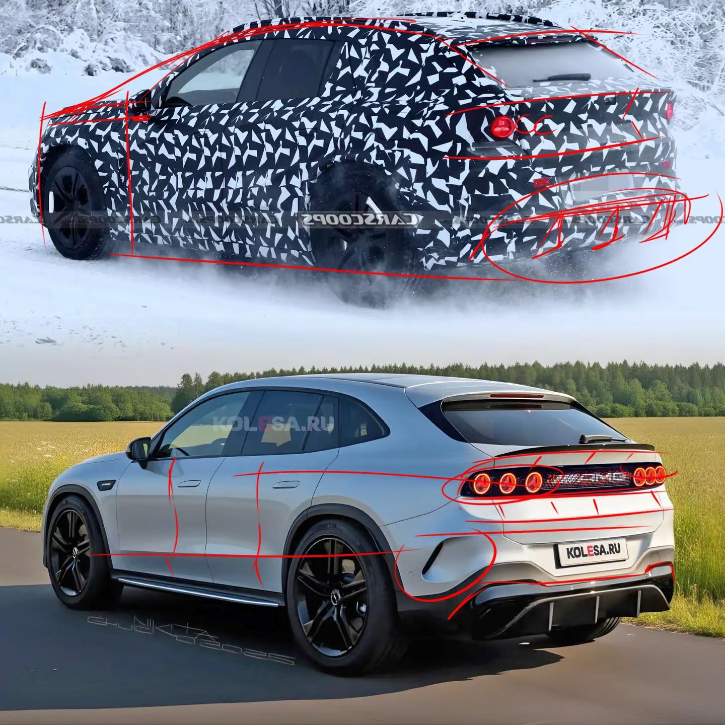 梅赛德斯-AMG纯电SUV内饰渲染图曝光梅赛德斯-AMG正打造一款全新纯电SU