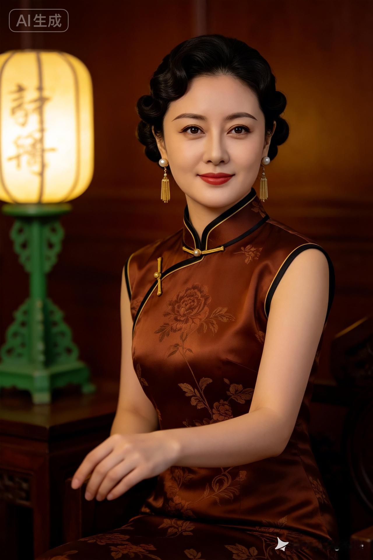 复古旗袍美人，优雅气质尽显！
