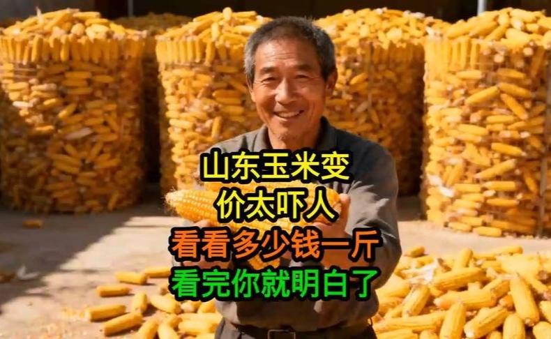 山东玉米价高吓人，看看多少钱一斤！