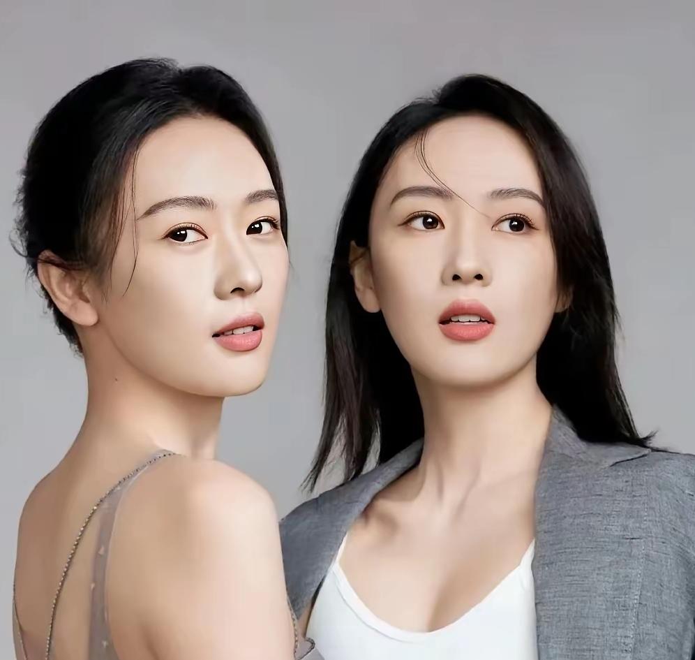 照片上的两人分不清哪个是童瑶哪个是章子怡，娱乐圈中很多人长得非常的像，根本让人分