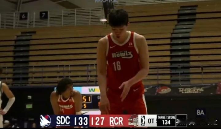 真练体能！杨翰森刚来就碰上加时！杨翰森20分7板7助攻2抢断2盖帽！开拓者混音