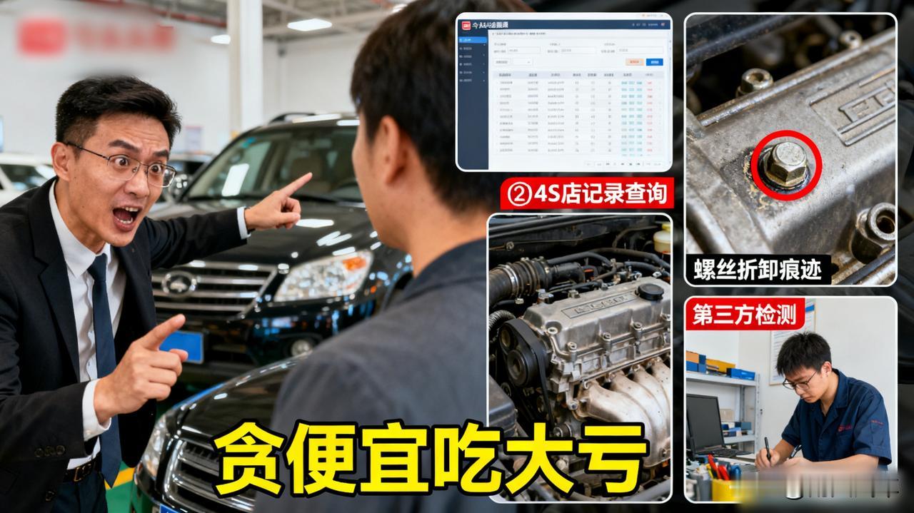二手车水太深？记住这几点避坑！陪朋友去看二手车，车商把车夸得天花乱坠。我一听