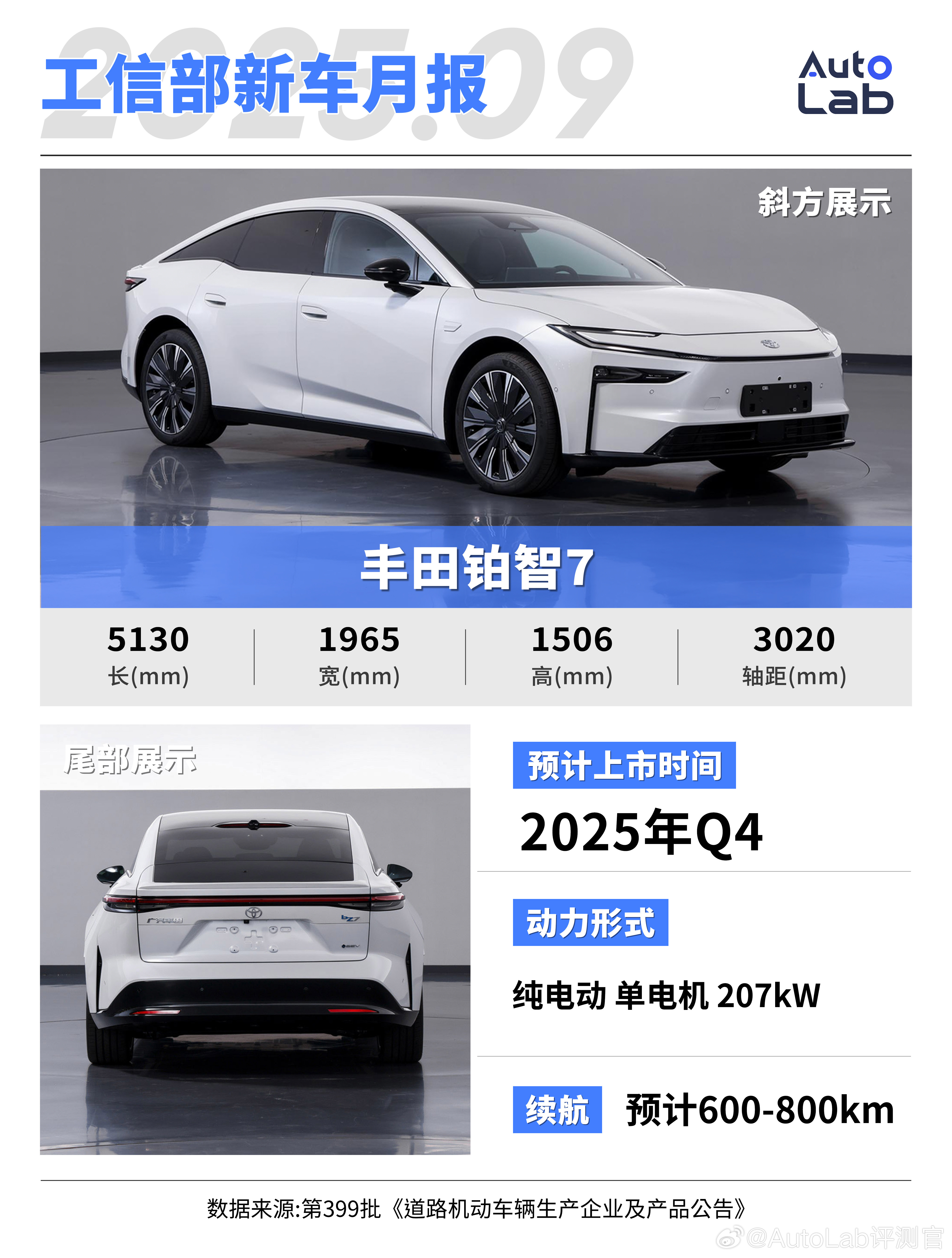 丰田用中国的技术，“反向合资”打造了一台旗舰轿车。广汽丰田铂智7在尺寸方面仅次于