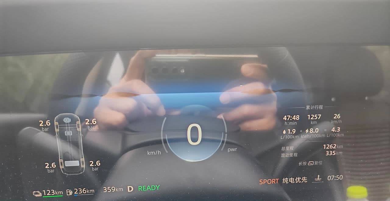 混动香不香，还是要看你怎么用，混动毕竟没有里程焦虑。荣威D7DMH提车10