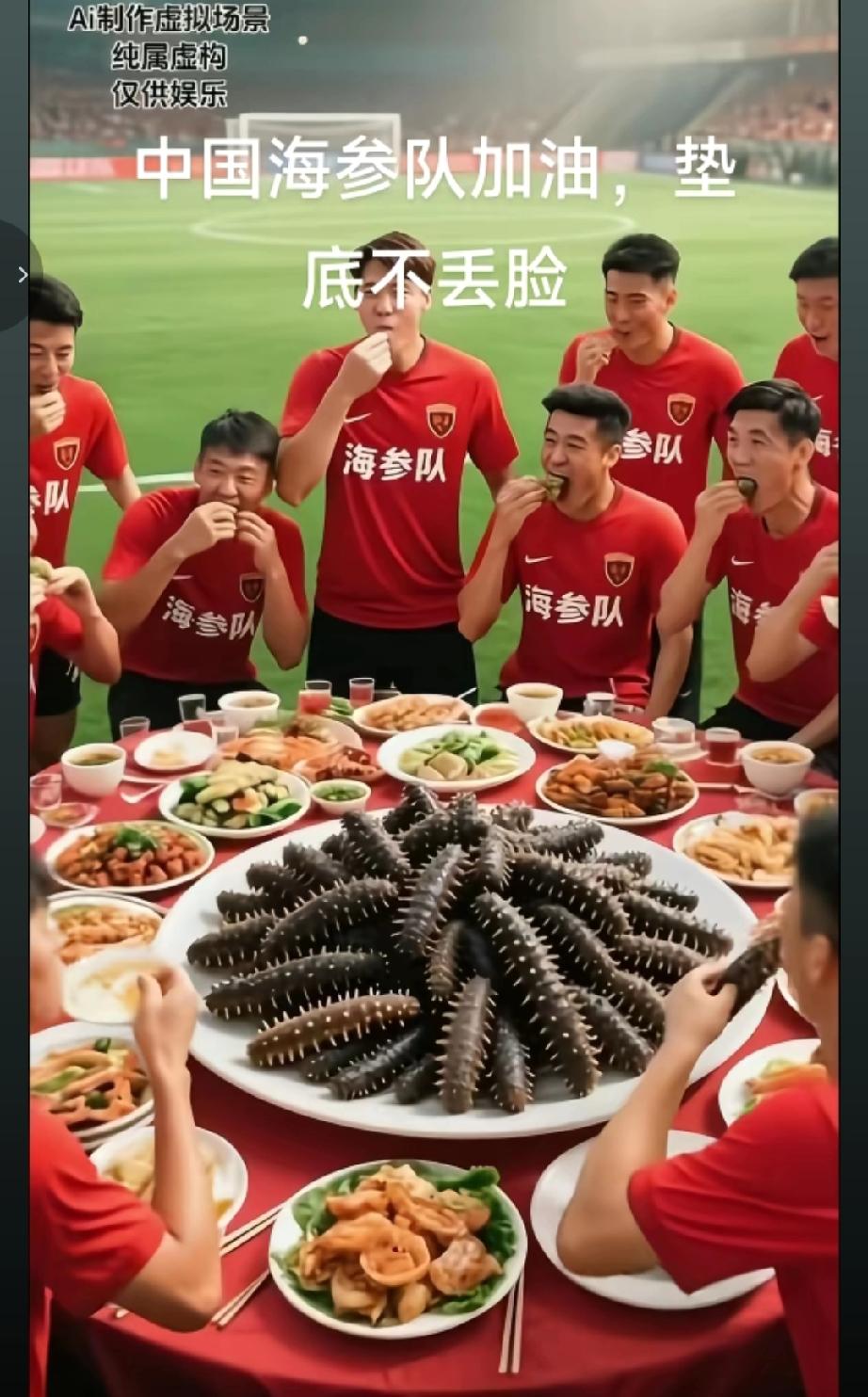著名足球评论员黄健翔说：世界杯都扩军到48支球队了，有些队还是来不了，国际足联