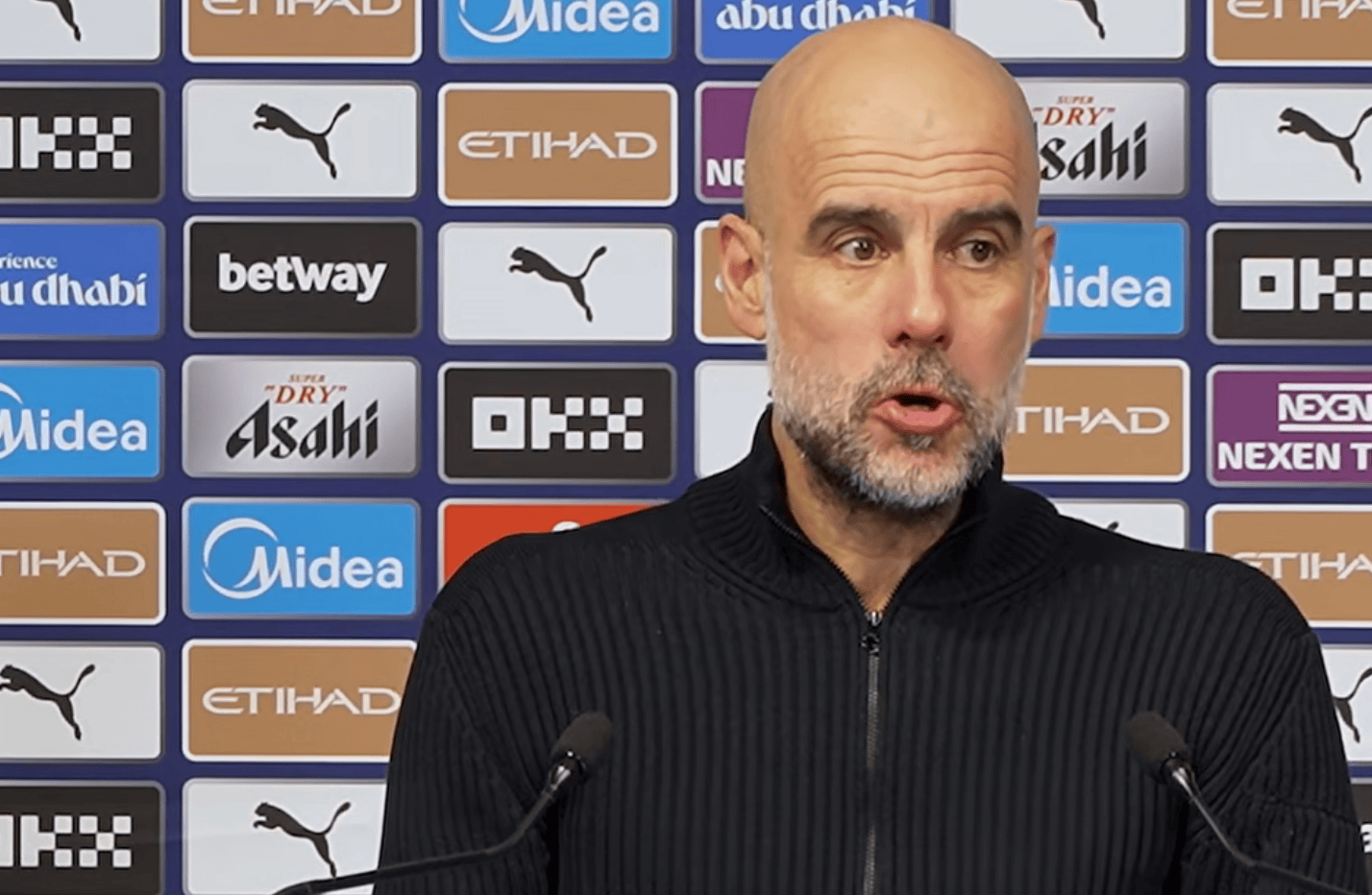 瓜帅: 想让格伊踢决赛但大概率不行;B席也许这周末还上不了