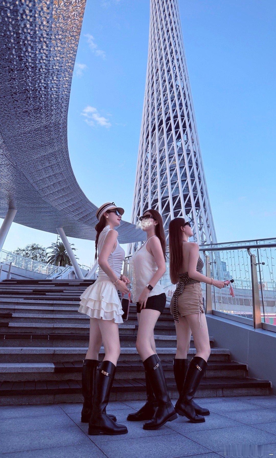 广州塔最好的拍照机位被我找到啦治愈系广州塔旅行​​​