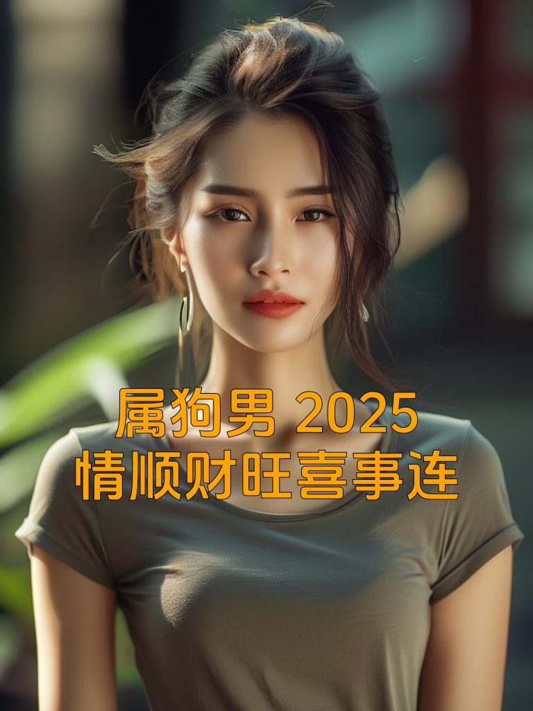 属狗男2025：情顺财旺喜事连