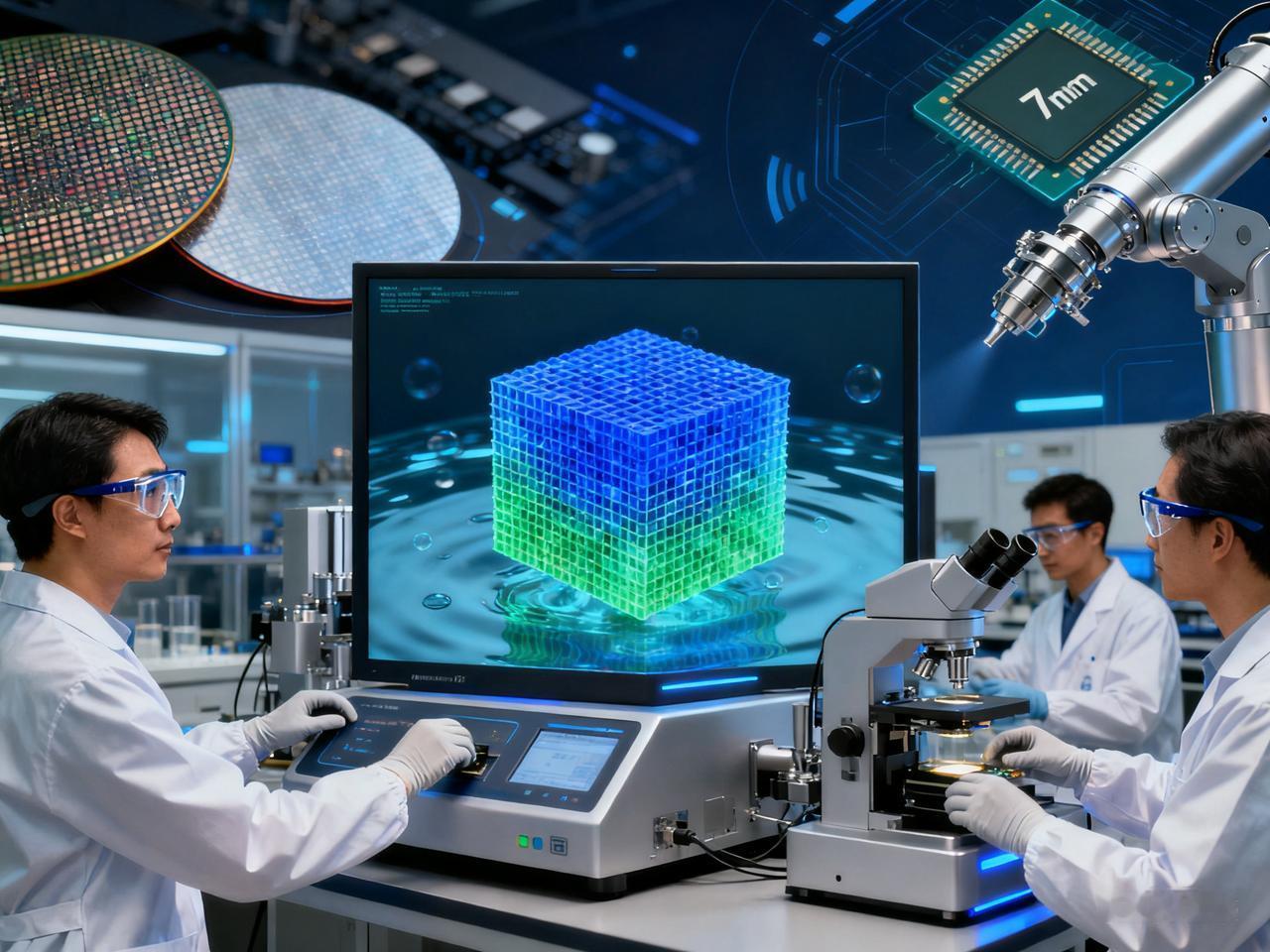 中国在芯片领域首次新突破!科学家破解光刻胶