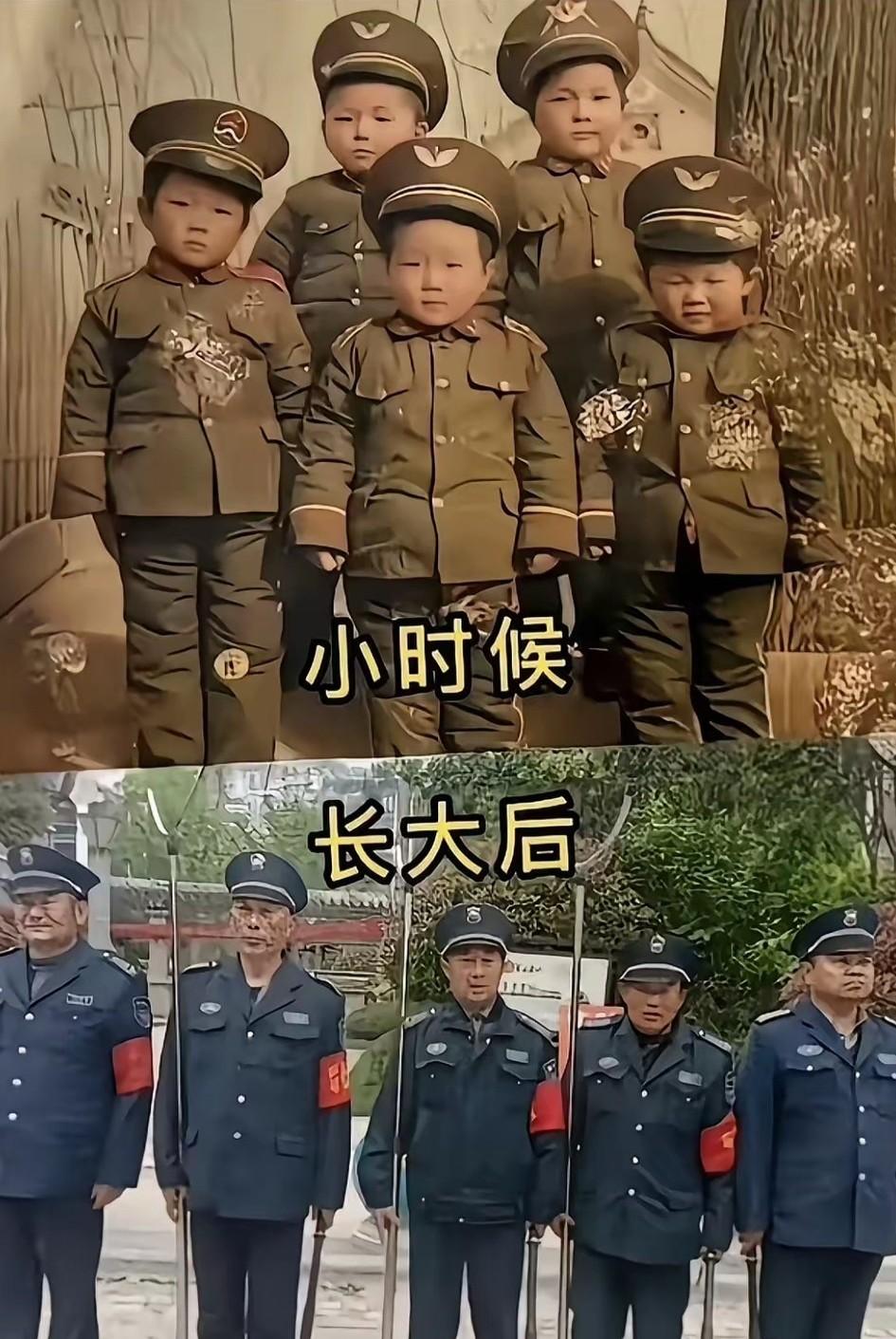 从“小兵”到“老兵”，一生对制服的钟爱！
