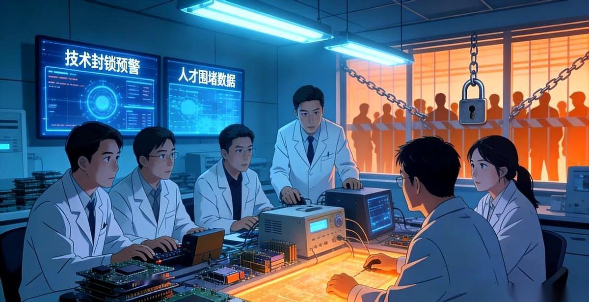 人家从万里之外，敲几行代码，就能让你花了十几亿买回来的光刻机，瞬间变成一堆废铁。