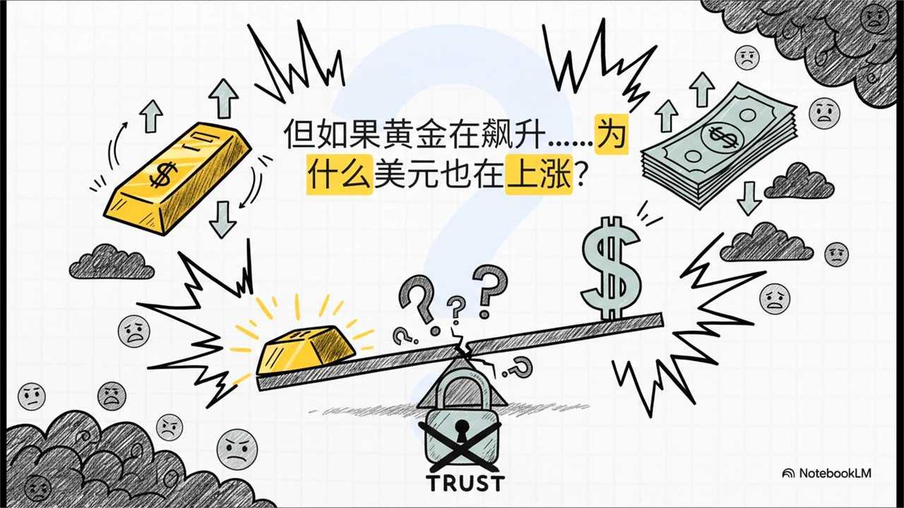 美元危机爆发！黄金突破5100美元背后的全球资金大转移真相