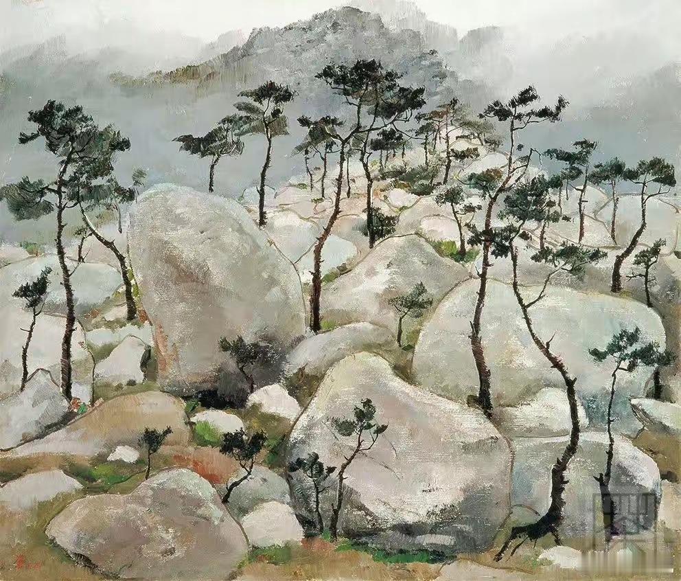 王铎：吴冠中笔下的崂山