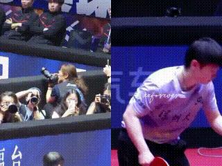看王楚钦这看向孙颖莎那担心的眼神，怕就怕莎莎又有什么伤痛瞒着球迷们！毕竟在厦门