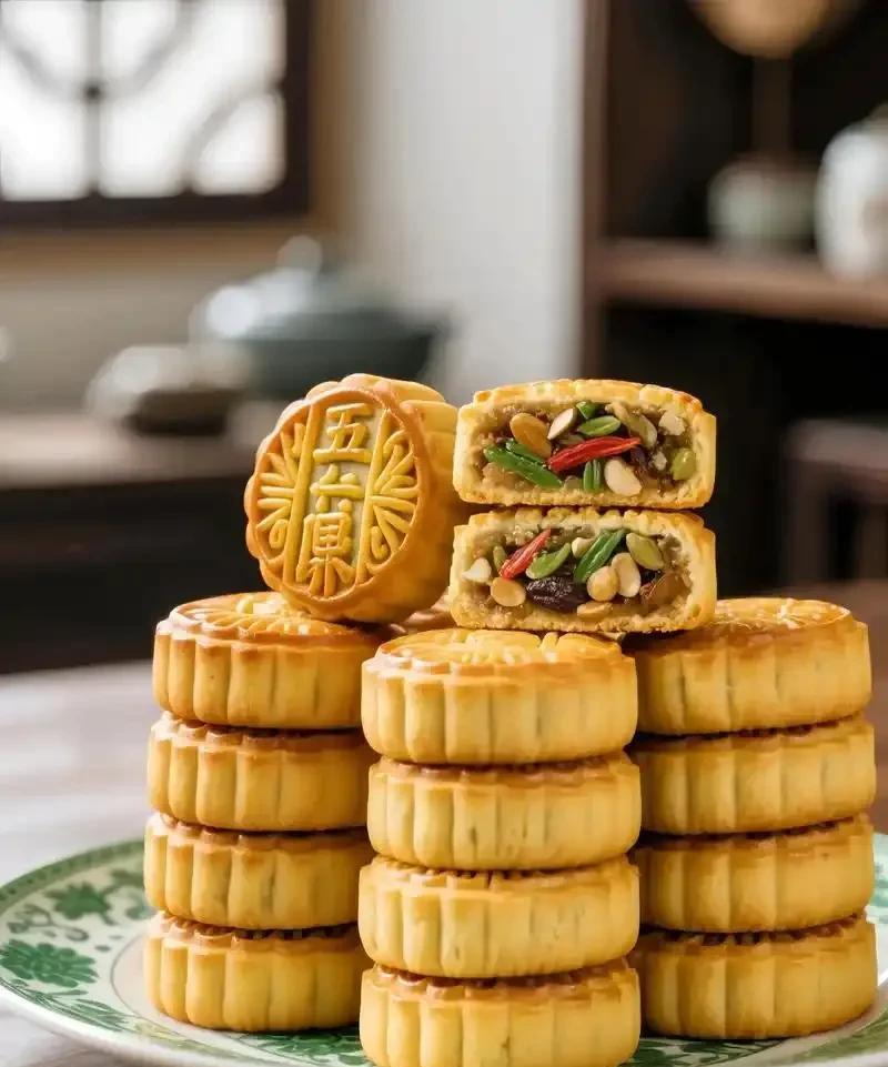 北方还是五仁月饼的天下，像河南，河北，山东，东北，西北，五仁月饼占了大半个中国，