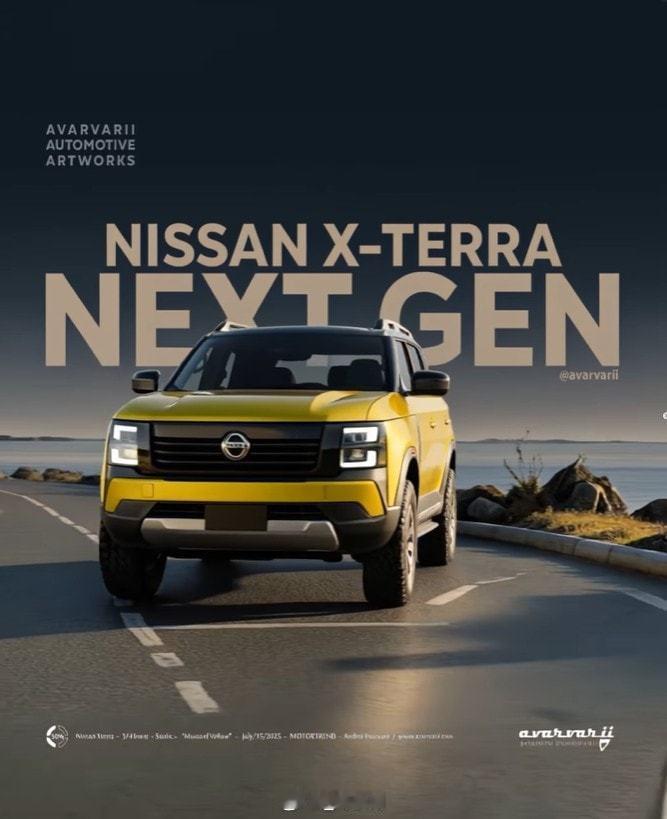 全新一代日产帕拉丁渲染图【新车渲染】帕拉丁曾是中国硬派越野车市场的经典车型，在