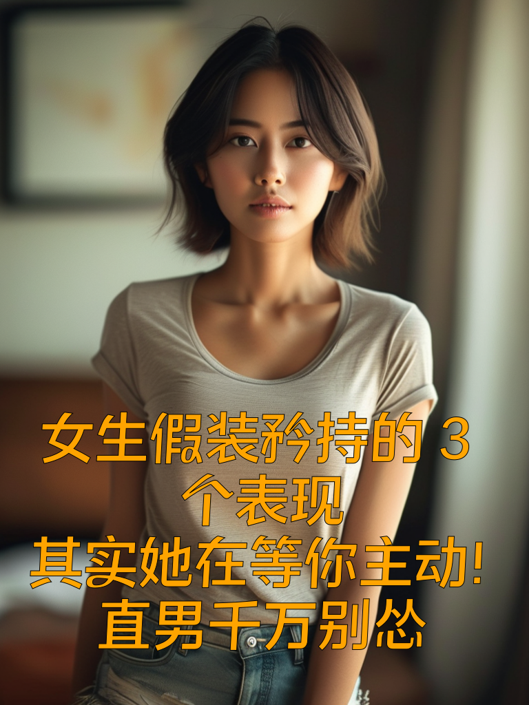 女生假装矜持的3个表现，其实她在等你主动！直男千万别怂