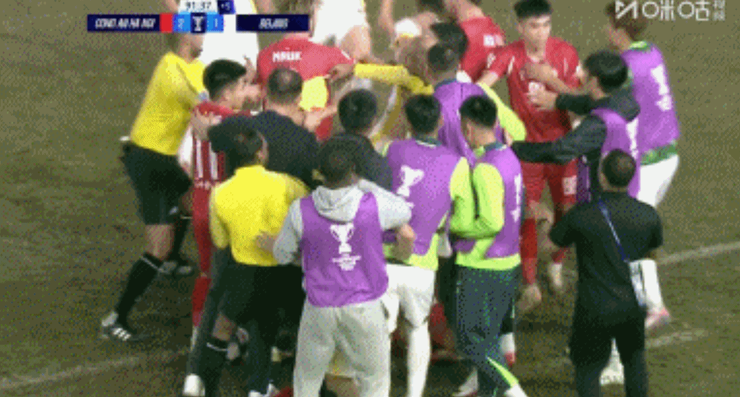 亚足联官方: 与河内公安冲突损害比赛声誉, 对国安罚款6250美元