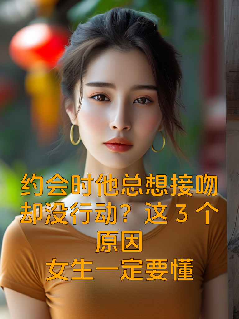 约会时他总想接吻却没行动？这3个原因，女生一定要懂