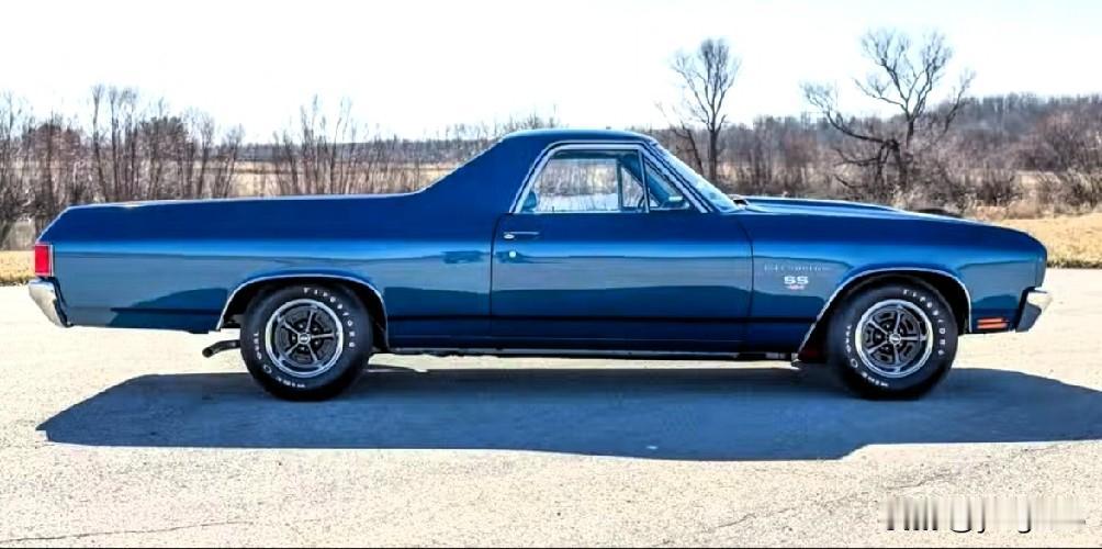 这辆雪佛兰既有肌肉车的风范，又有皮卡的实用性，简直太棒了！这款融合了轿车和卡车