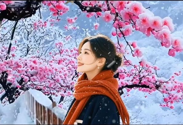 雪问梅花春问柳，世间真情有没有，柳不言语花落泪，……请友续句……？上联