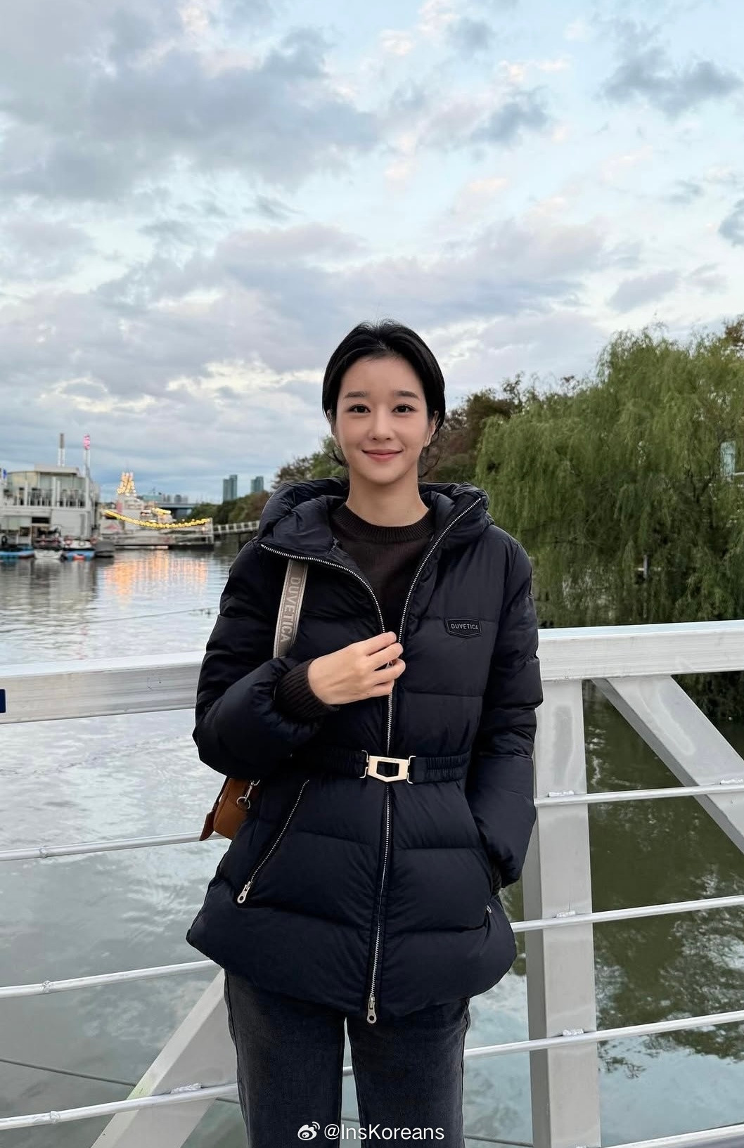 徐睿知徐睿知姐的冬日旅行羽绒服都穿上啦​​​