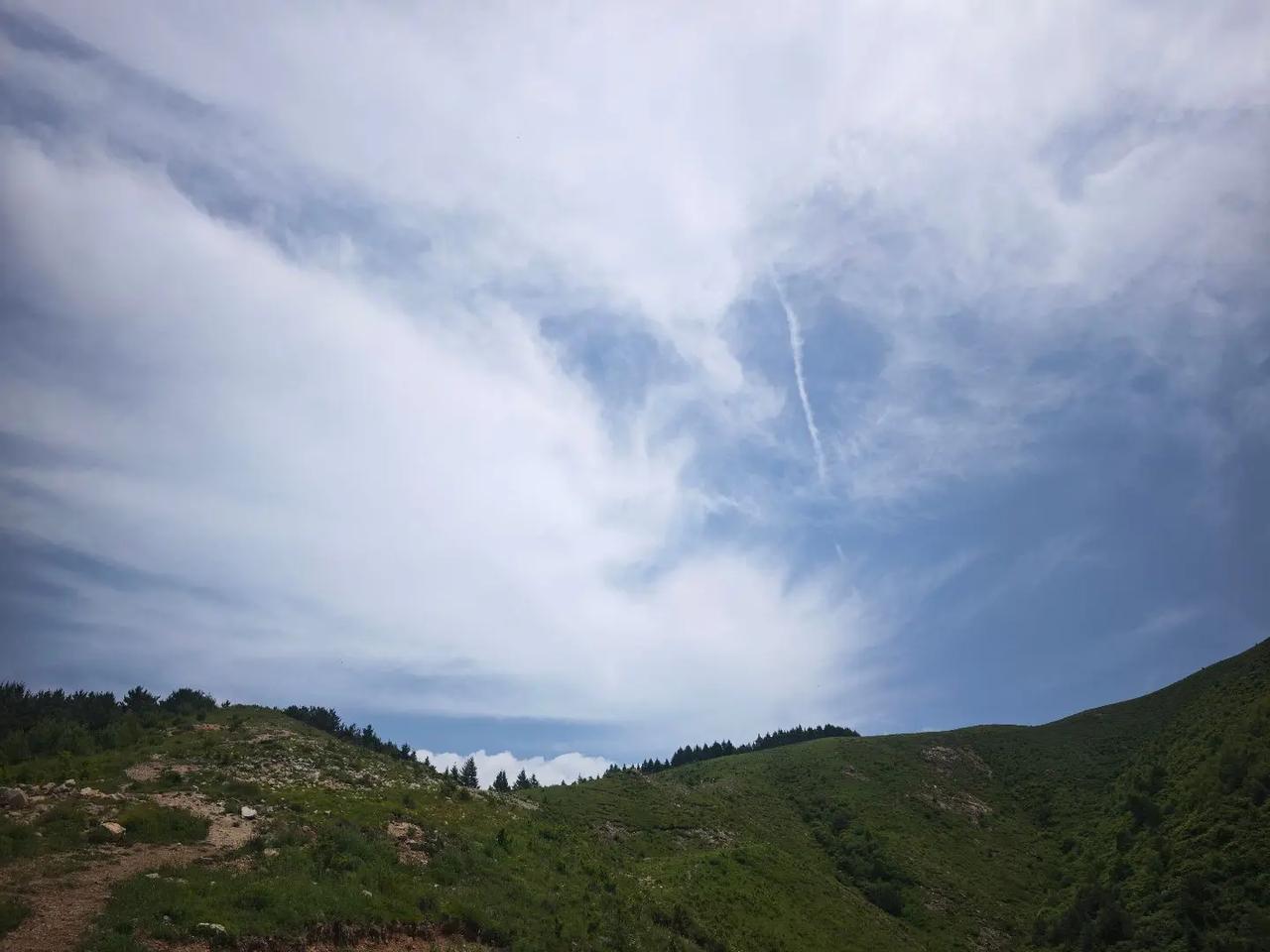 又见白谷查爬升800不是很难每周一山北京户外搭子周末去爬山徒步的快乐