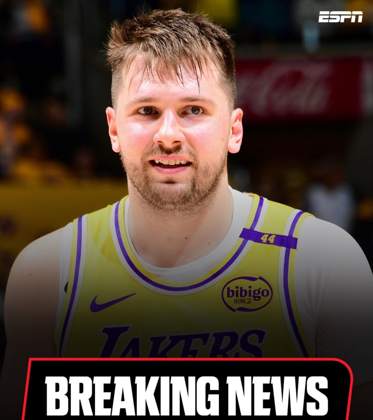 一个不算Breaking的BreakingNews，卢卡东契奇和湖人完成了续约
