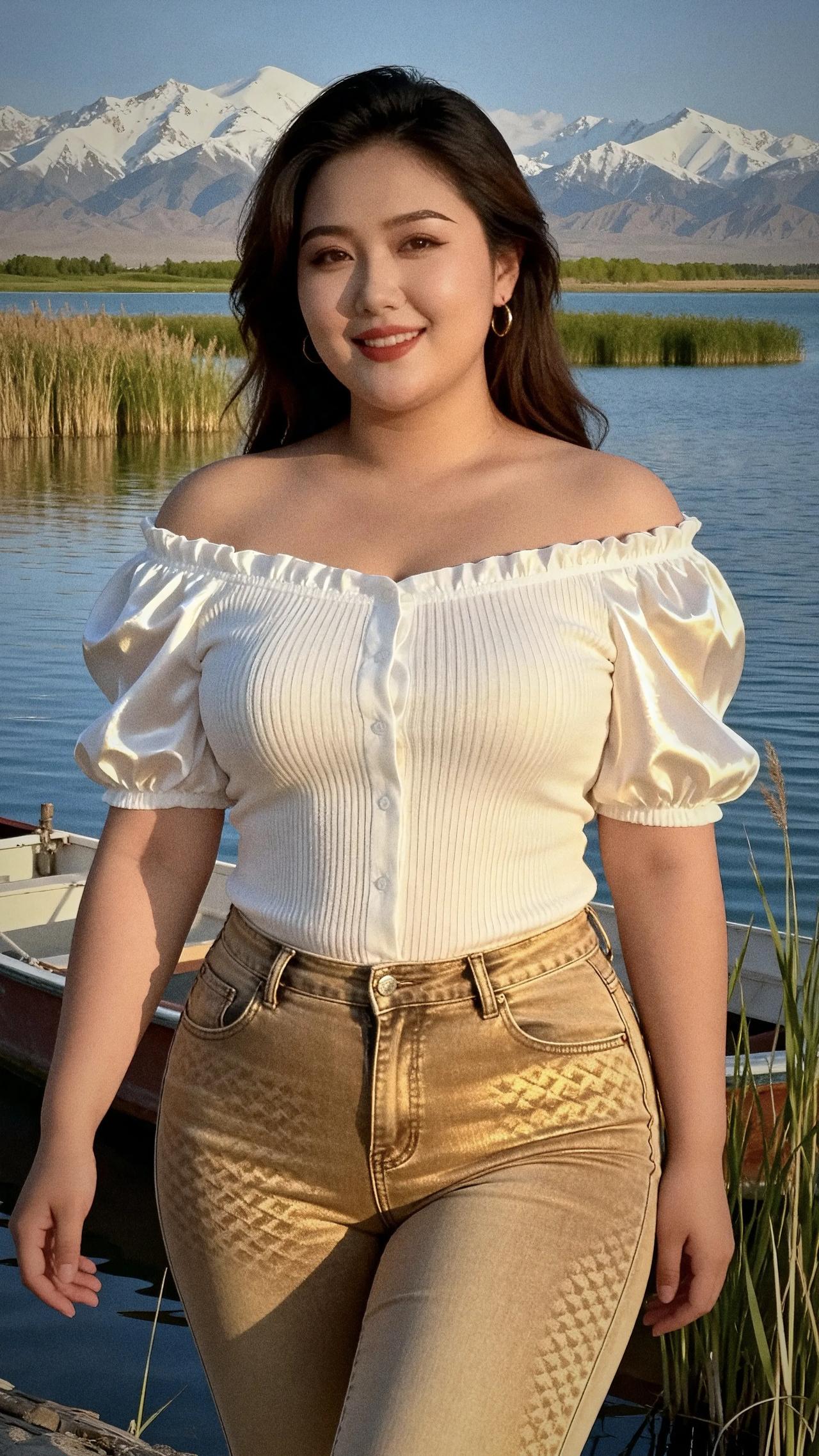 都说喜欢女人胖胖的，所以我也要胖胖的！胖但长的很漂亮是种什么体验世界上最胖的女