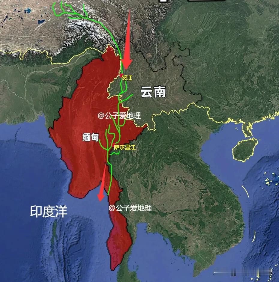 西南出海新通道！萨尔温航道能否破局印度洋？你是否想过，在中国西南的崇山峻岭中，