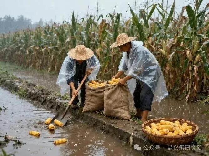 正值许多农民为一年辛苦生产出来的玉米、水稻等粮食收不起来而叫天天不应的时候，全国