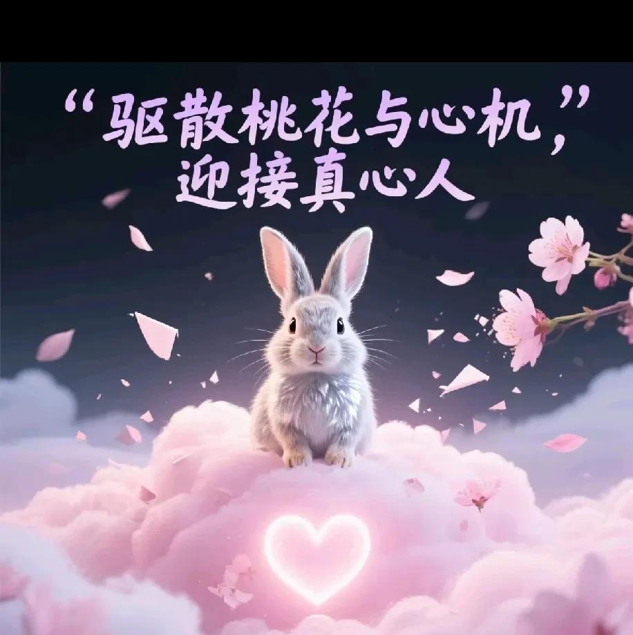 属兔注意！520之际，感情易生波折。当心有人假意示好、暗藏算计，别因心软被利用，