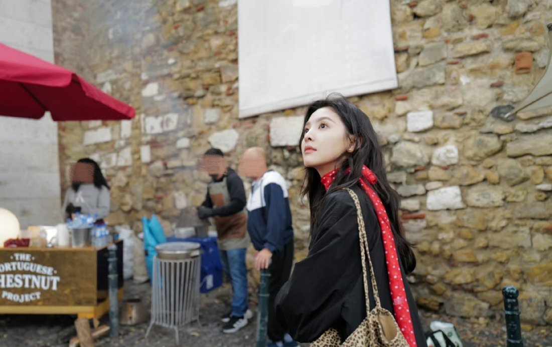 章若楠里斯本的晚霞是不是又在怀念了