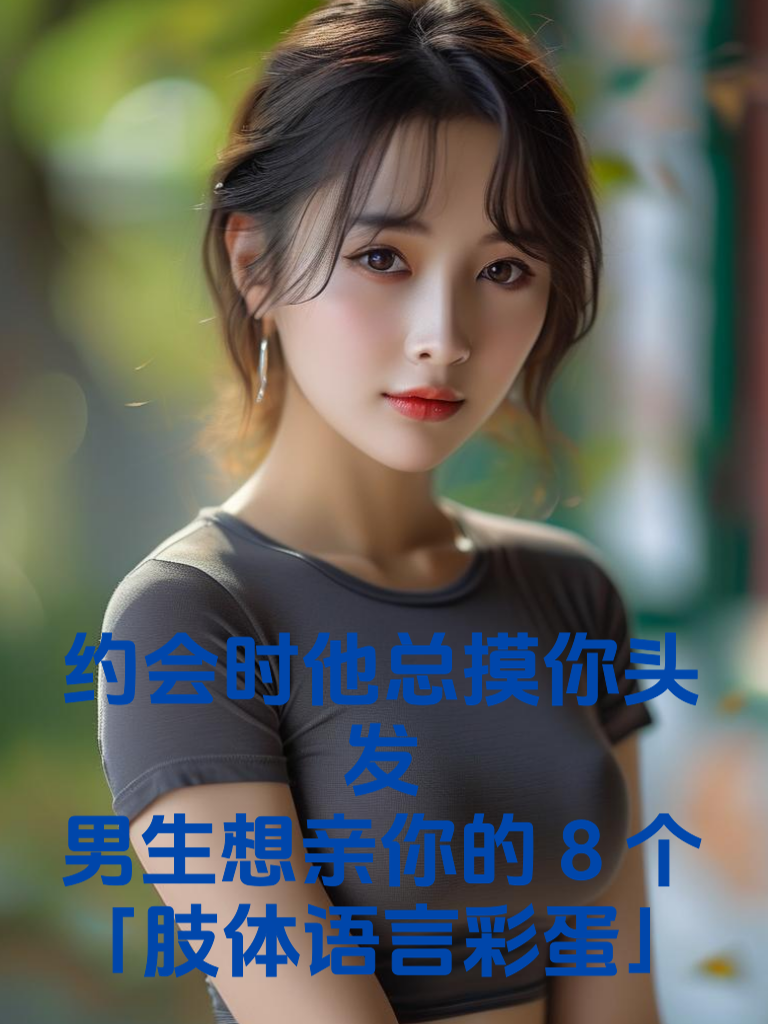 约会时他总摸你头发？男生想亲你的8个「肢体语言彩蛋」
