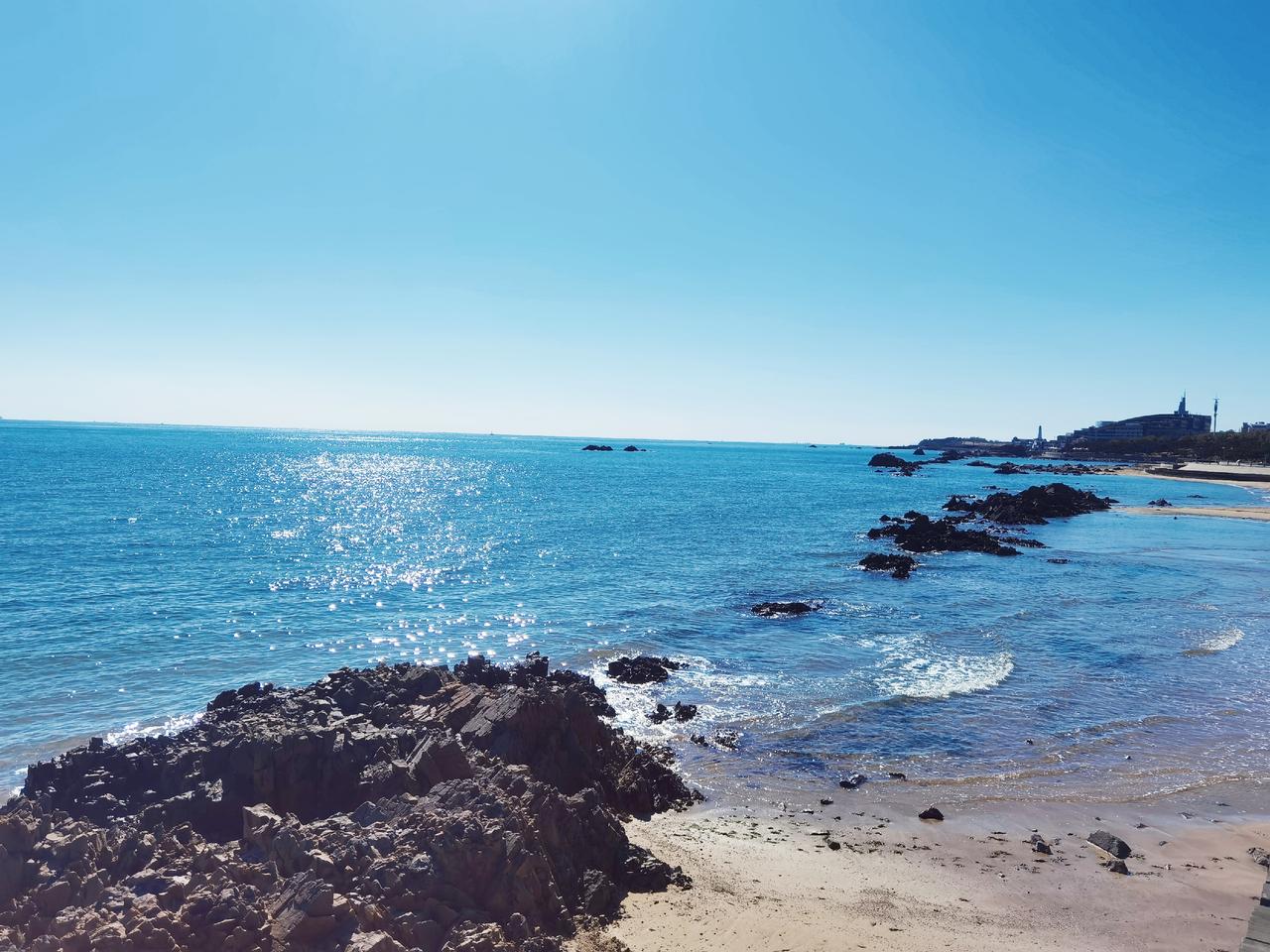 青岛雕塑园，艺术与海景的浪漫之地