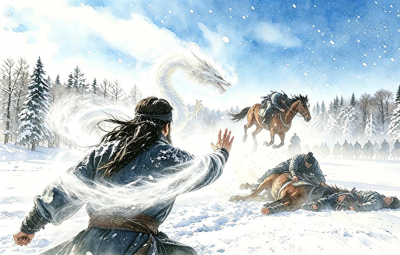 网友问萧峰和洪七公、郭靖，谁的降龙十八掌更厉害。萧峰的降龙十八掌是劈空掌，隔