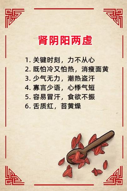 肾阴阳两虚：身体发出的这些信号，你读懂了吗？