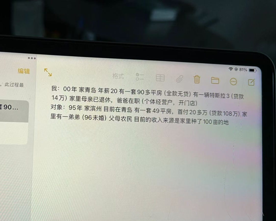 男朋友手机里发现的，他什么意思啊？