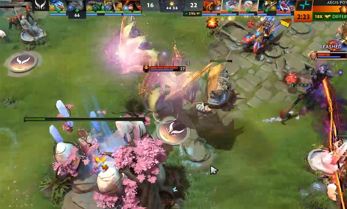 XG第一局不敌P-VISION，这把队伍三路对线都很成功，前期取得了10:1的人