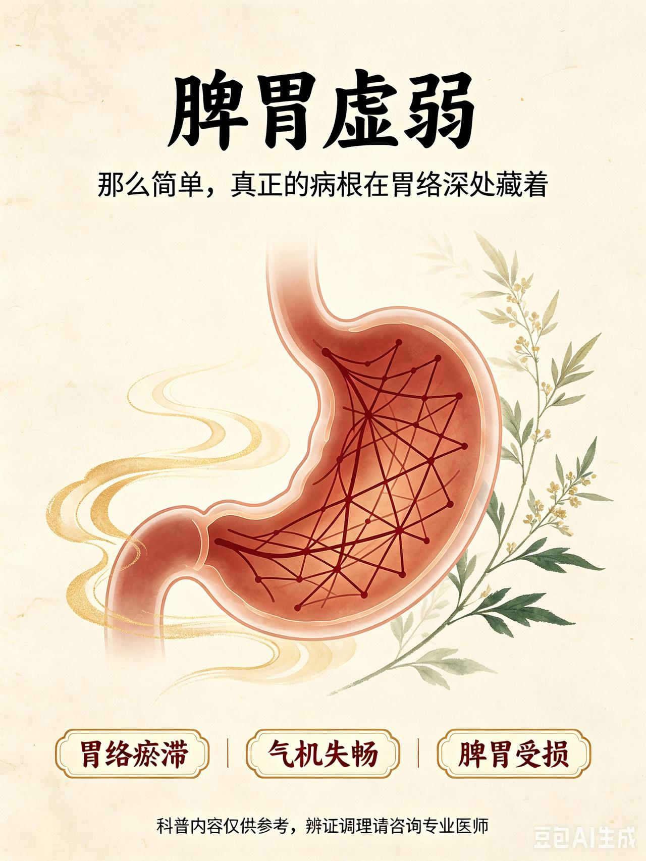 萎缩性胃炎这层窗户纸，我捅了三十年才敢说实话：它根本不是“脾胃虚弱”那么简单，真