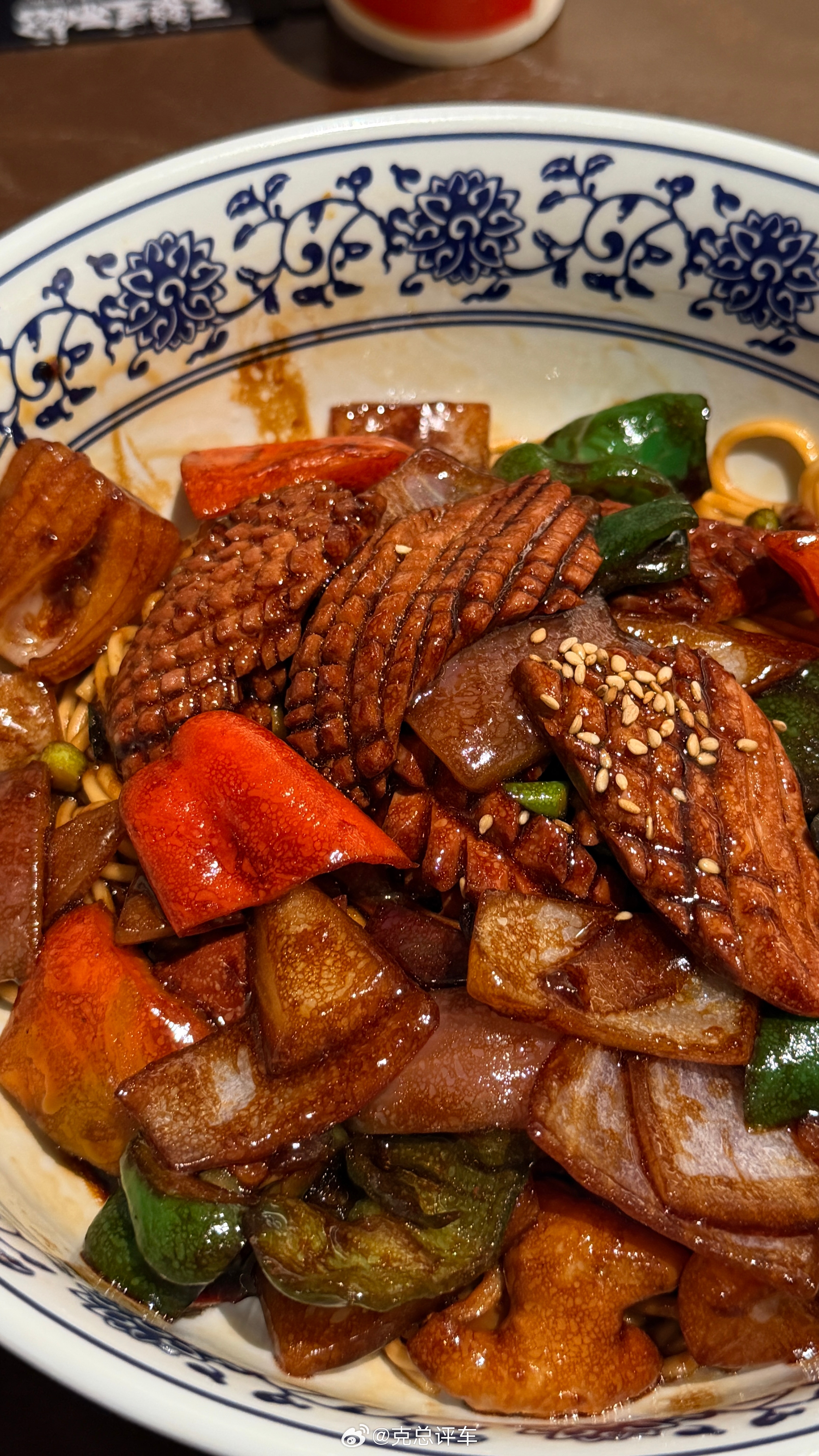 在合肥吃了一顿上海的浓油赤酱上海面…克总随感​​​