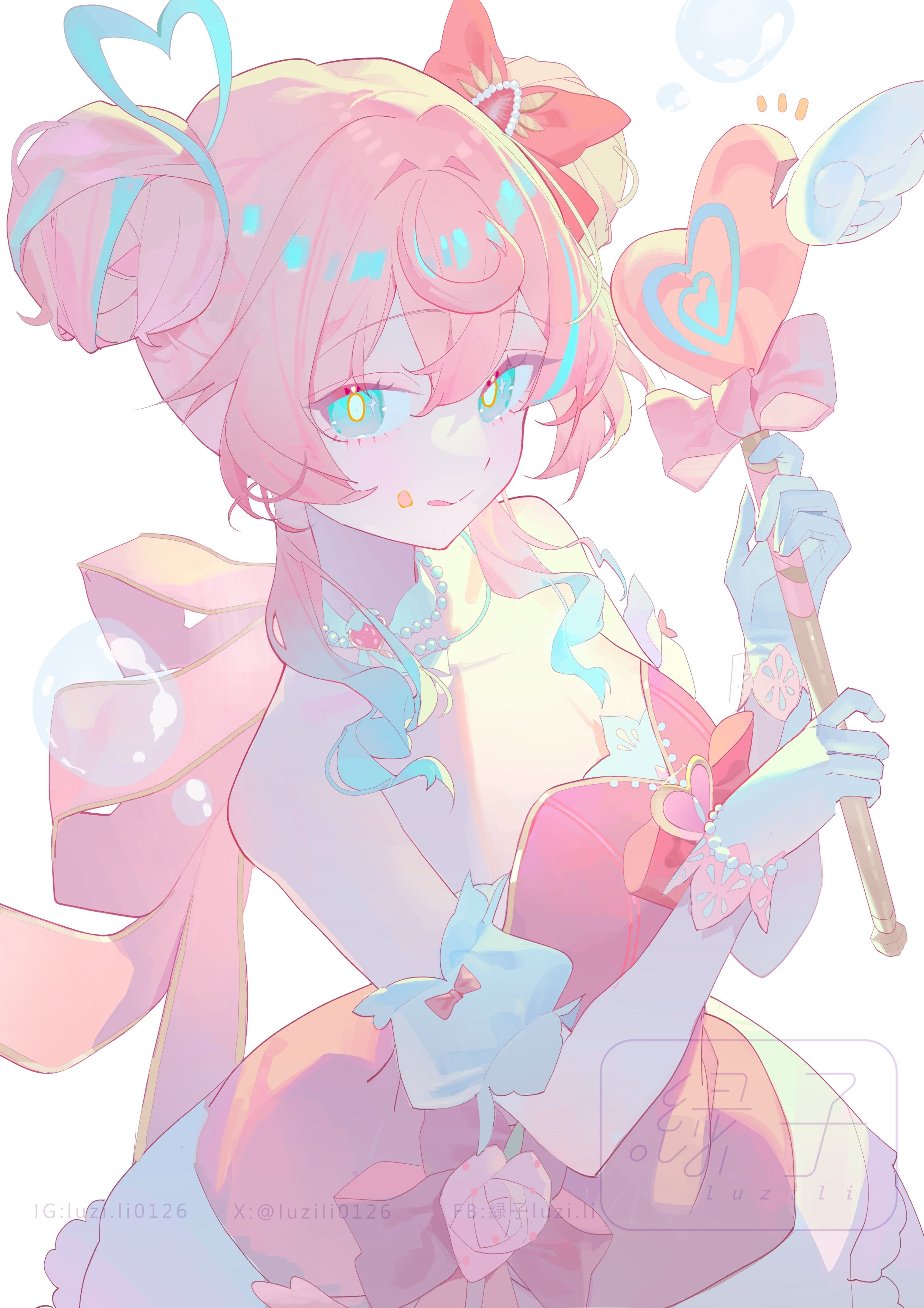 动漫阳光彩虹小白马画师：緑子pid：75647858​​​