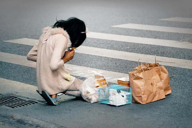 江西一度假区现“女乞丐”NPC，不少游客专程前往为其投递零食，专家提醒应把握好尺
