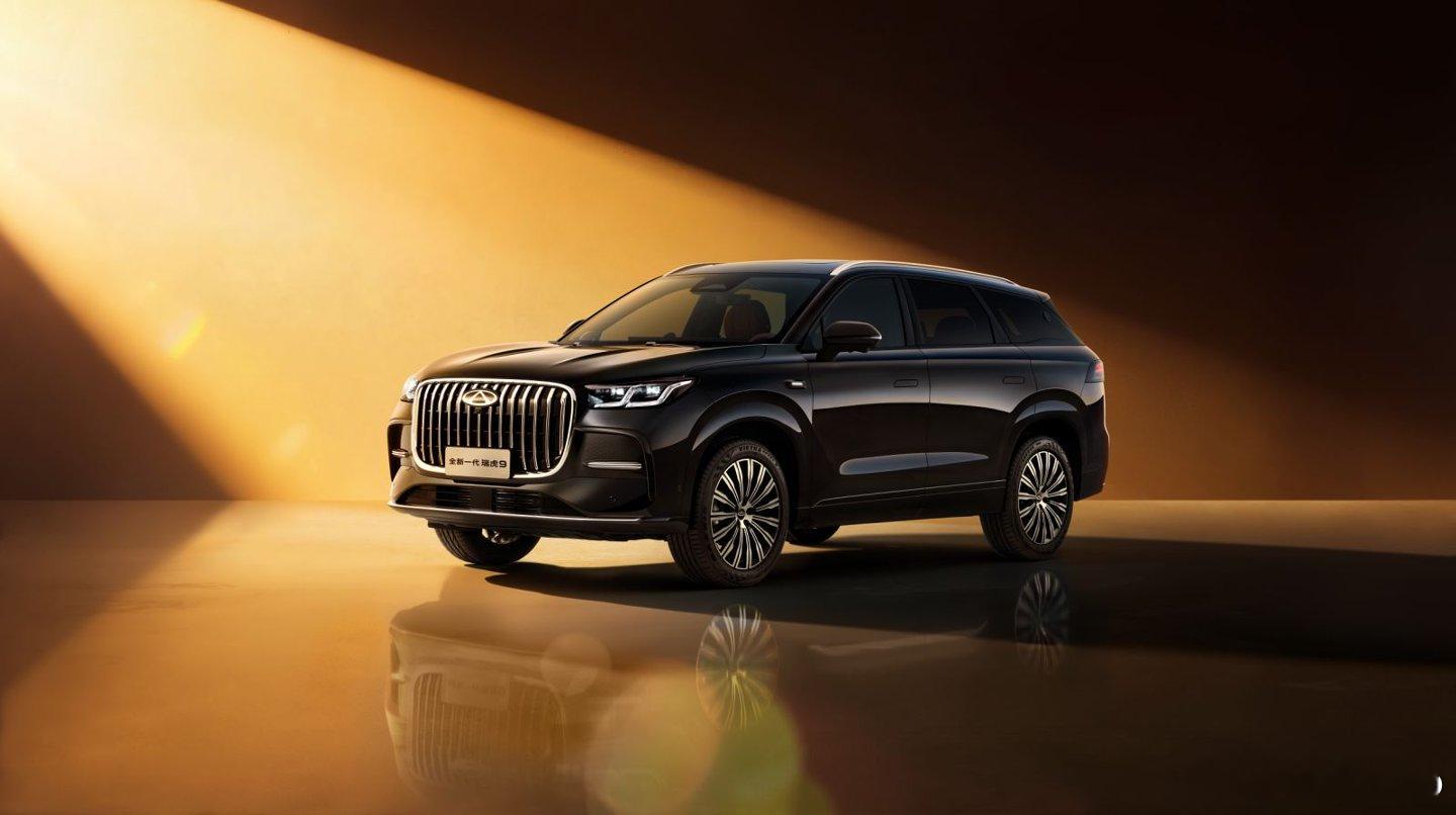 奇瑞发布全新一代瑞虎9。技术方面，发动机实现48.57%热效率；全球首发H