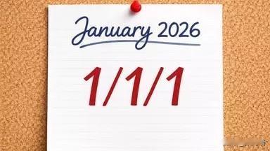 关于2026年1月1日，这个日期形成了一个罕见的数字对齐现象，在命理学中被称为“