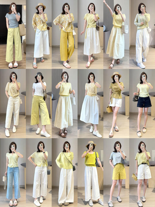 “明媚的黄，温柔的风”💛巨显白的穿搭~